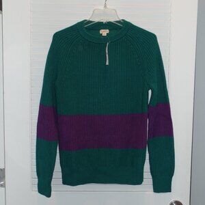 J CREW Cotton Pullover Sweater - Men's Size Small - NWT
